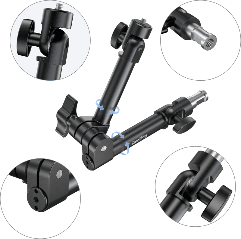 Suport SmallRig 6324 cu braț magic tip rozetă de 12" [2]