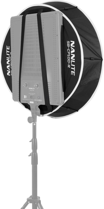 Softbox lanterna Nanlite SB-CP100-R pentru Compac 100/100B [3]