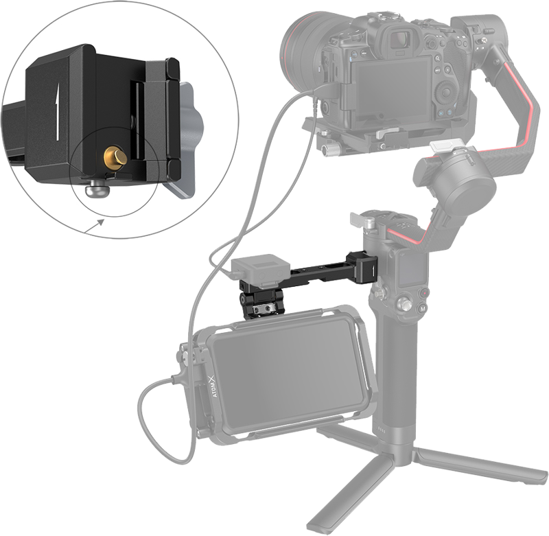 Montura monitor SmallRig 3026 pentru RS2/RSC2 [3]
