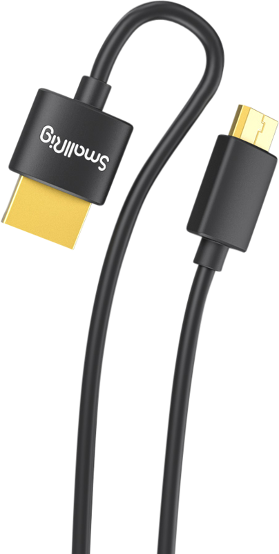 Cablu miniHDMI la HDMI SmallRig 3041 HDMI Ultra Slim 4K 55cm (C to A) [3]