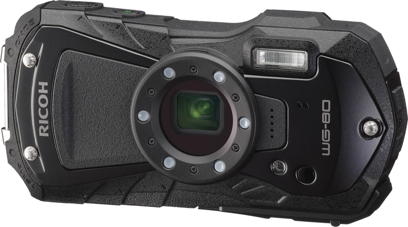 Aparat Foto Compact Ricoh WG-80 Subacvatic, Black [3]