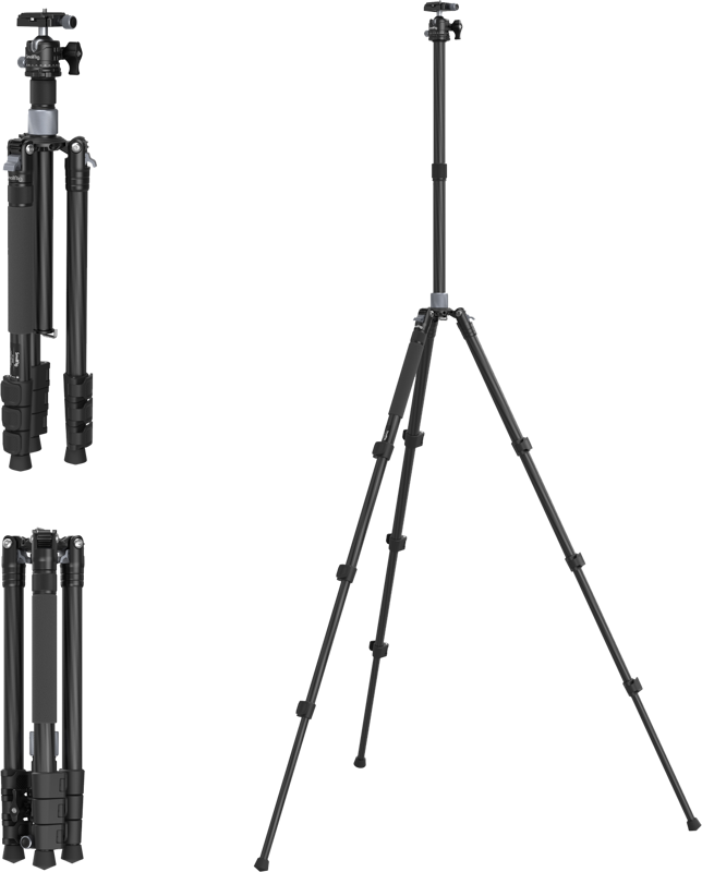 Trepied SmallRig 4059 Carbon Fiber cu coloana centrala AP-20 [3]