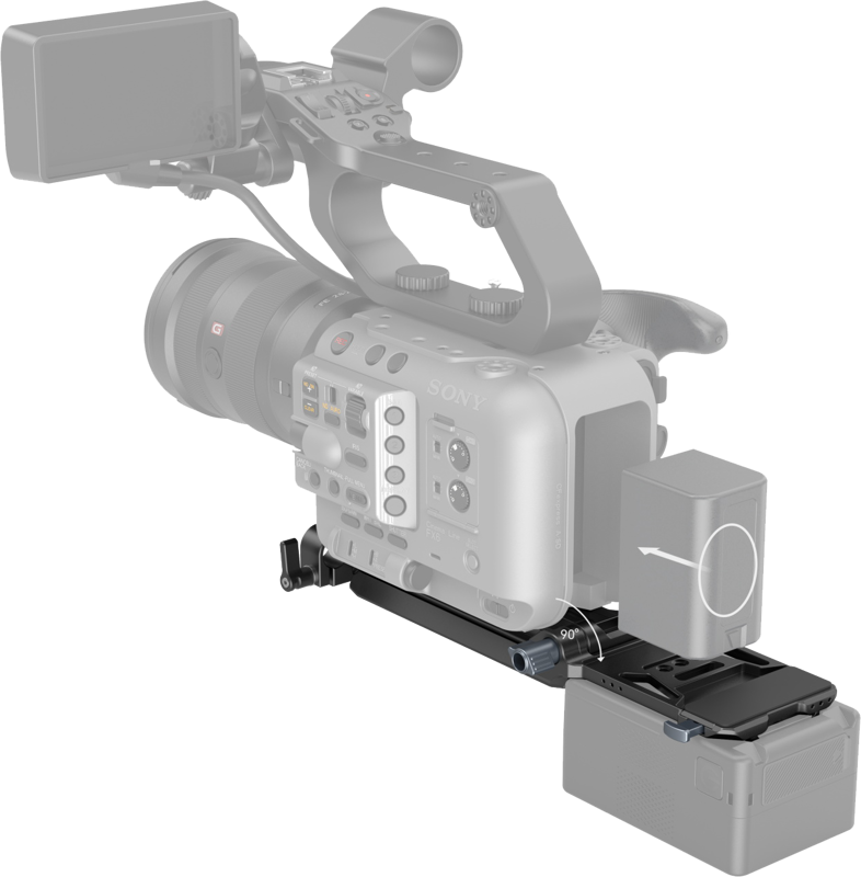Kit adaptor montura baterie V-Mount SmallRig 4323 pentru camere cinema [3]