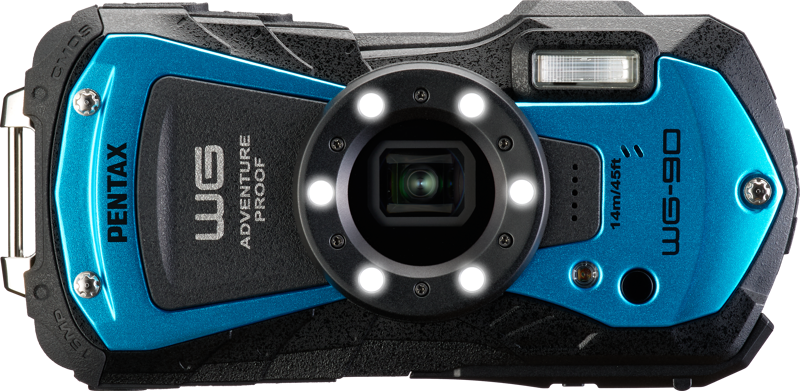 Aparat Foto Compact Pentax WG-90 Subacvatic, Blue [3]