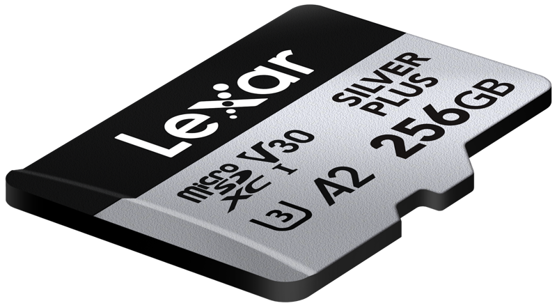 Card de memorie Lexar microSDXC Silver Plus 1066x UHS-I V30 256GB [3]