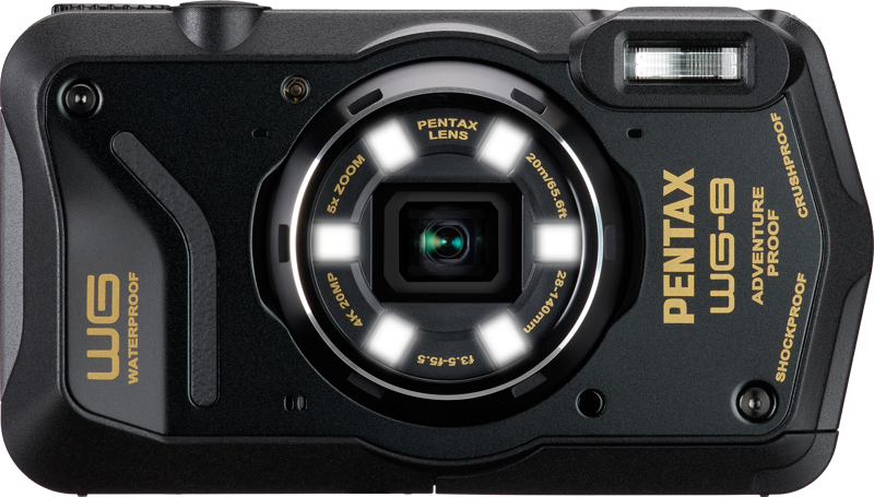 Aparat Foto Compact Pentax WG-8 Subacvatic, Black [3]