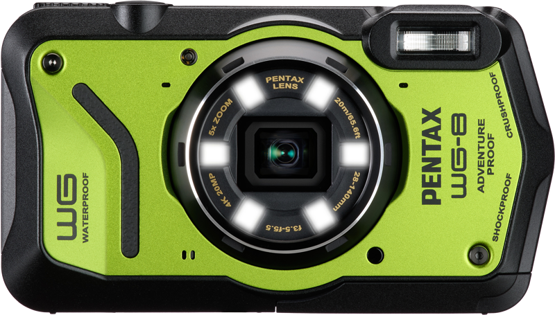 Aparat Foto Compact Pentax WG-8 Subacvatic, Green [3]