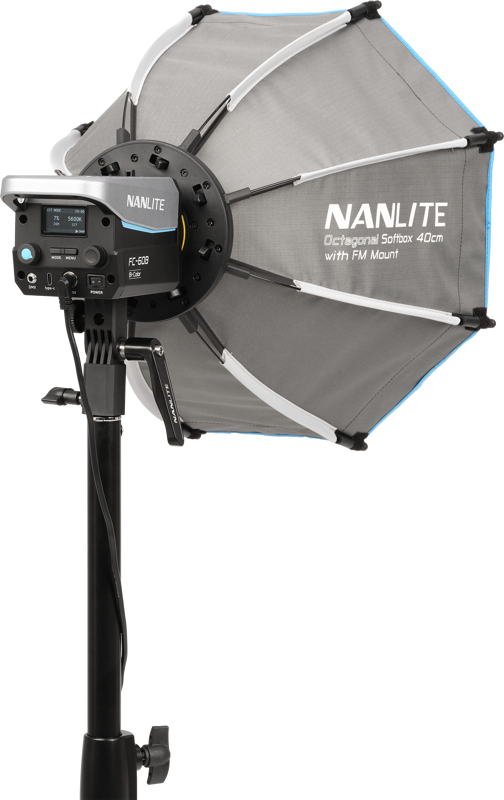 Softbox octogonal Nanlite SB-FMM-O-40 40 cm cu montură FM [3]