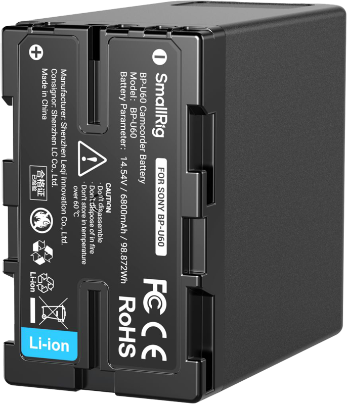 Baterie camcorder SmallRig 4670 BP-U60 [3]