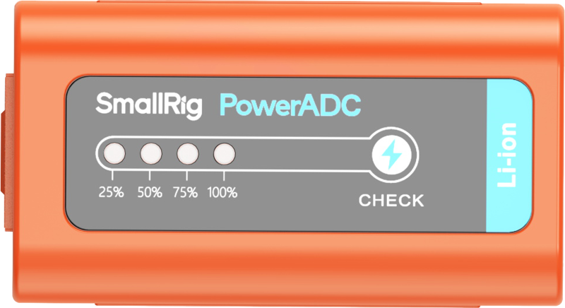 Baterie camera USB-C reincarcabila SmallRig 4972 NP-F970 orange [3]