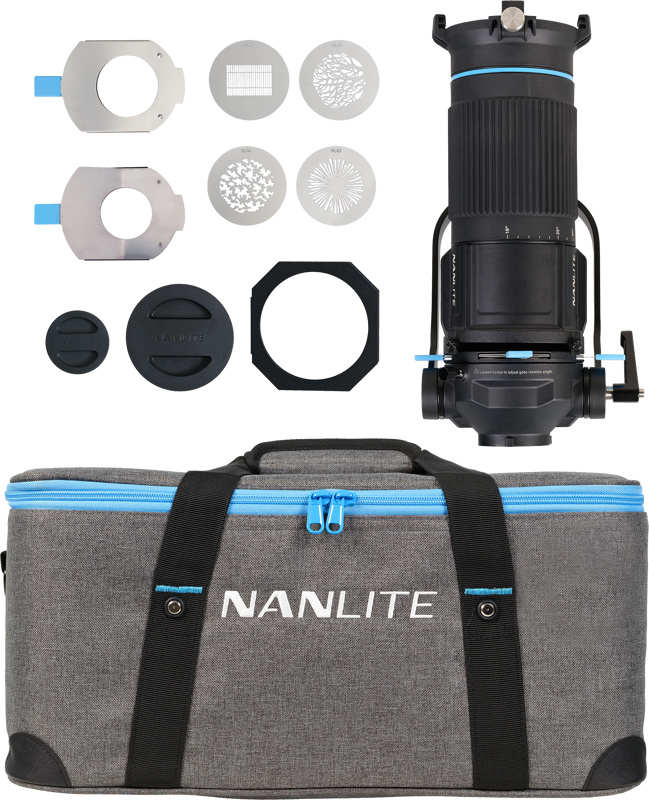 Atasament de proiectie Nanlite pentru montura FM, cu lentila zoom 18-36° [3]