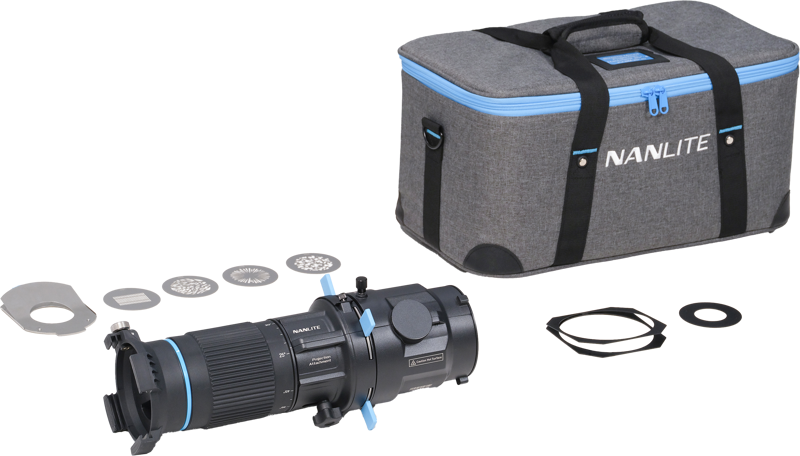 Atasament de proiectie Nanlite PJ-BM-25-45, montura Bowens, lentila zoom 25-45° [3]