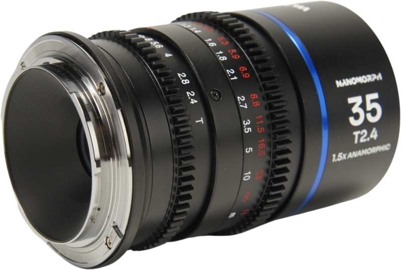 Obiectiv cinematic Laowa Nanomorph 35mm T2.4 1.5X S35, Blue, Monutra Canon RF [3]