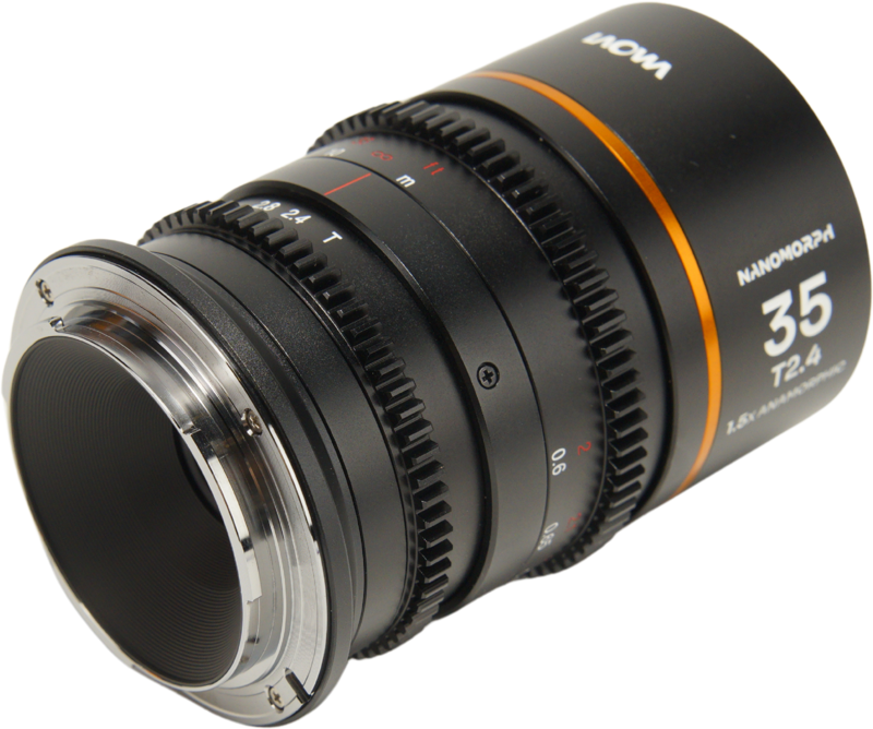 Obiectiv cinematic Laowa Nanomorph 35mm T2.4 1.5X S35, Amber, Monutra Sony E [3]