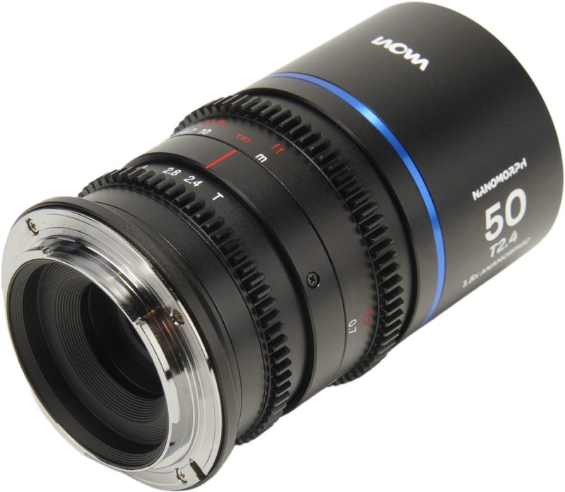 Obiectiv cinematic Laowa Nanomorph 50mm T2.4 1.5X S35, Blue, Montura L Mount [3]