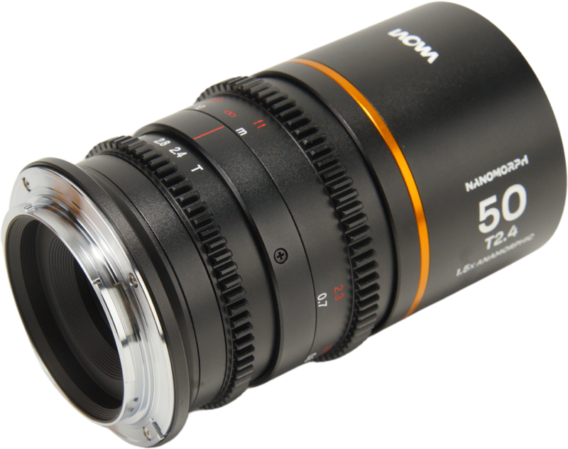 Obiectiv cinematic Laowa Nanomorph 50mm T2.4 1.5X S35, Amber, Montura Sony E [3]