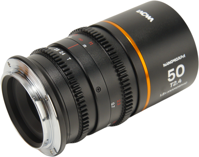 Obiectiv cinematic Laowa Nanomorph 50mm T2.4 1.5X S35, Amber, Montura Canon RF [3]