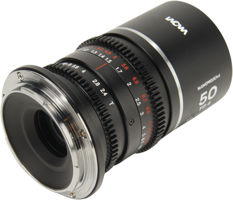 Obiectiv cinematic Laowa Nanomorph 50mm T2.4 1.5X S35, Silver, Montura L Mount [3]