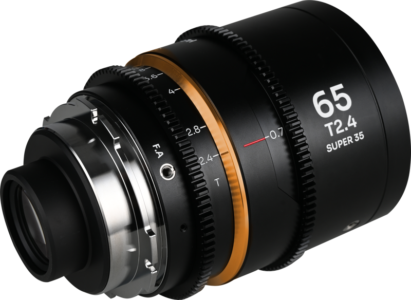 Obiectiv cinematic Laowa Nanomorph 65mm T2.4 1.5X S35, Amber, Montura Arri PL/Canon EF [3]