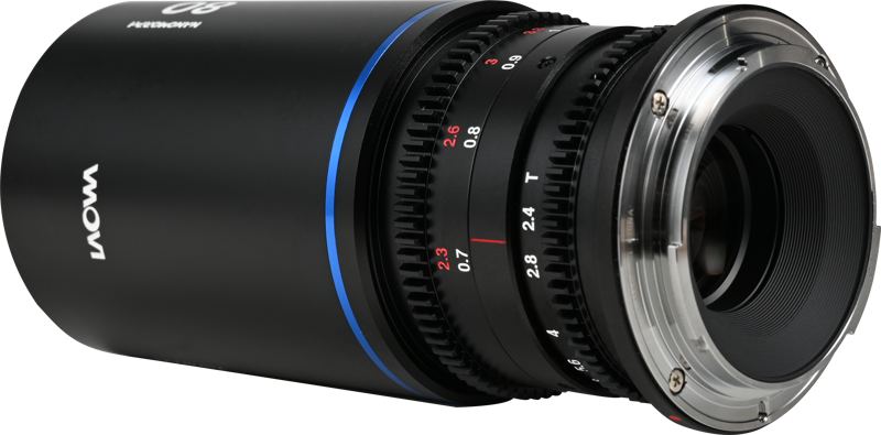 Obiectiv cinematic Laowa Nanomorph 80mm T2.4 1.5X S35, Blue, Montura Canon RF [3]