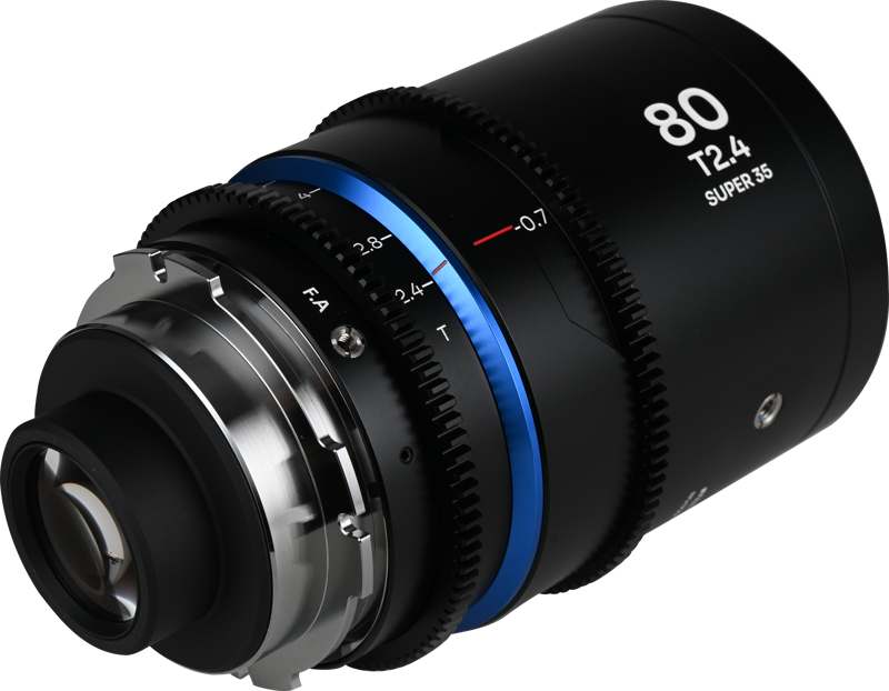 Obiectiv cinematic Laowa Nanomorph 80mm T2.4 1.5X S35, Blue, Montura Arri PL/Canon EF [3]