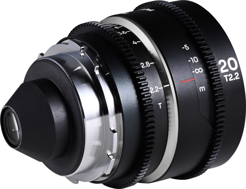 Obiectiv cinematic Laowa Nanomorph 20mm T2.2 1.5X MFT, Silver, Montura PL [3]