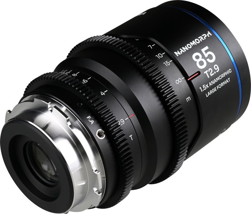 Obiectiv cinematic Laowa Nanomorph LF 85mm T2.9 1.5X, Blue, Montura Arri PL/Canon EF [3]
