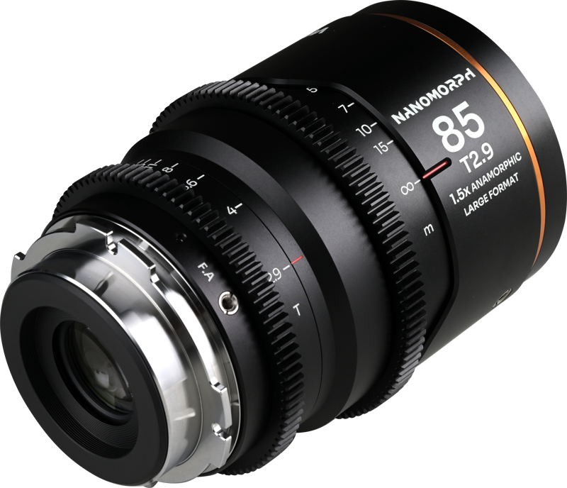 Obiectiv cinematic Laowa Nanomorph LF 85mm T2.9 1.5X, Amber, Montura Arri PL/Canon EF [3]