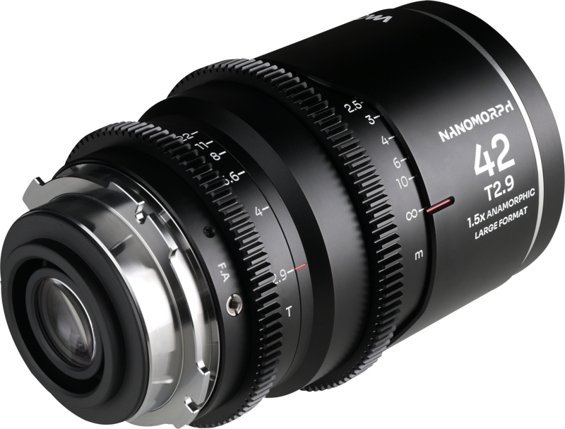 Obiectiv cinematic Laowa Nanomorph LF 42mm T2.9 1.5X, Silver, Montura Arri PL/Canon EF [3]