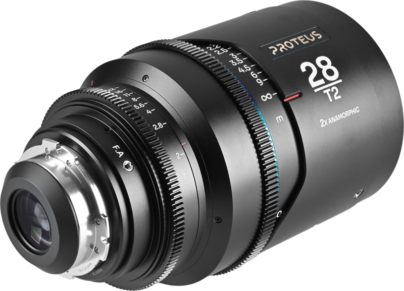 Obiectiv cinematic Laowa Proteus 2X Anamorphic 28mm T2, Blue, Montura Arri PL/Canon EF [3]