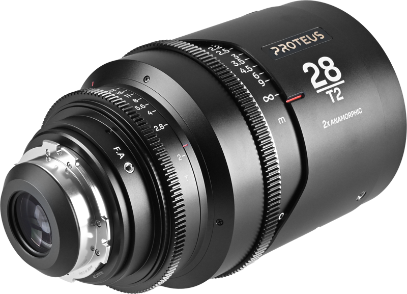 Obiectiv cinematic Laowa Proteus 2X Anamorphic 28mm T2, Silver, Montura Arri PL/Canon EF [3]