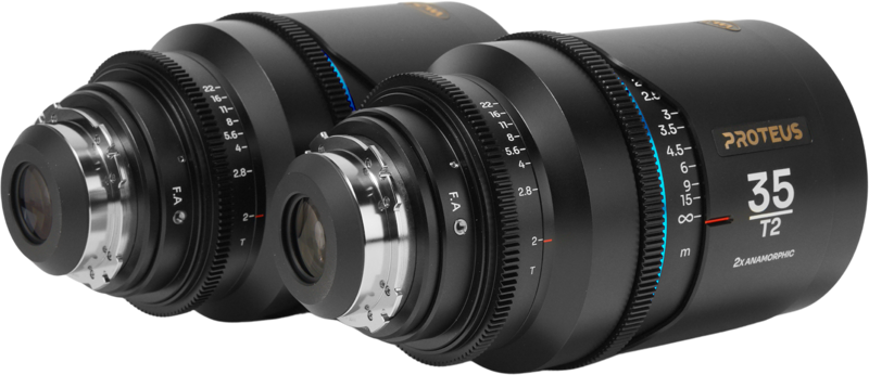 Set 2 obiective Laowa Proteus 2X Anamorphic, Set A (35mm, 60mm), Blue, Montura Arri PL/Canon EF [3]