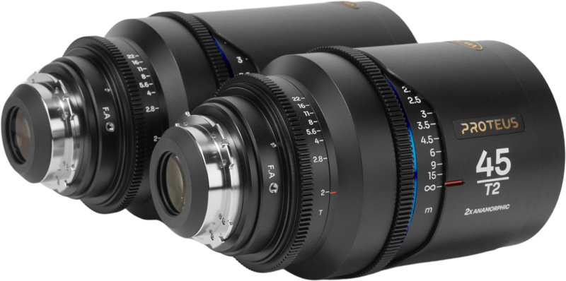 Set 2 obiective Laowa Proteus 2X Anamorphic, Set B (45mm, 85mm), Blue, Montura Arri PL/Canon EF [2]