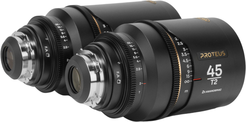 Set 2 obiective Laowa Proteus 2X Anamorphic, Set B (45mm, 85mm), Amber, Montura Arri PL/Canon EF [3]