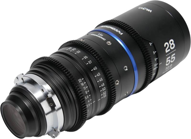 Obiectiv cinematic Laowa Nanomorph Zoom 28-55mm T2.9 1.5X S35, Blue, Montura Arri PL [3]