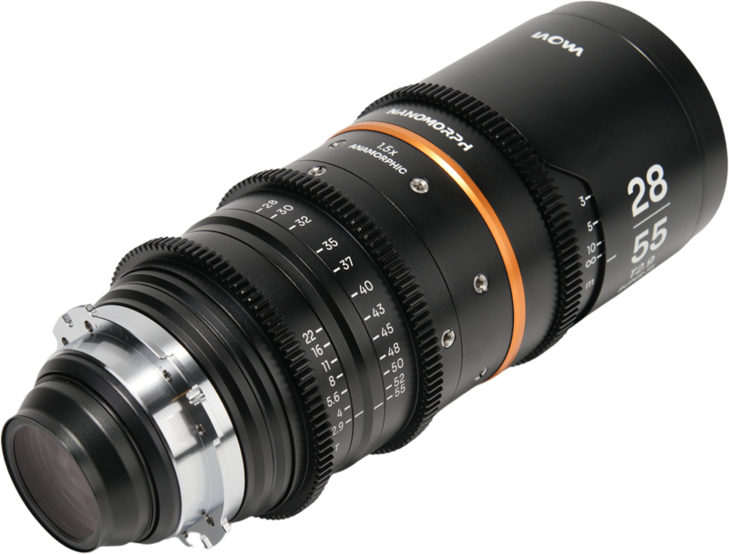 Obiectiv cinematic Laowa Nanomorph Zoom 28-55mm T2.9 1.5X S35, Amber, Montura Arri PL [3]