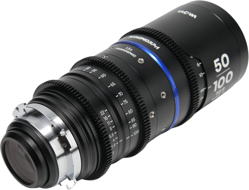 Obiectiv cinematic Laowa Nanomorph Zoom 50-100mm T2.9 1.5X S35, Blue, Montura Arri PL [3]
