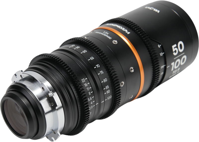 Obiectiv cinematic Laowa Nanomorph Zoom 50-100mm T2.9 1.5X S35, Amber, Montura Arri PL [3]