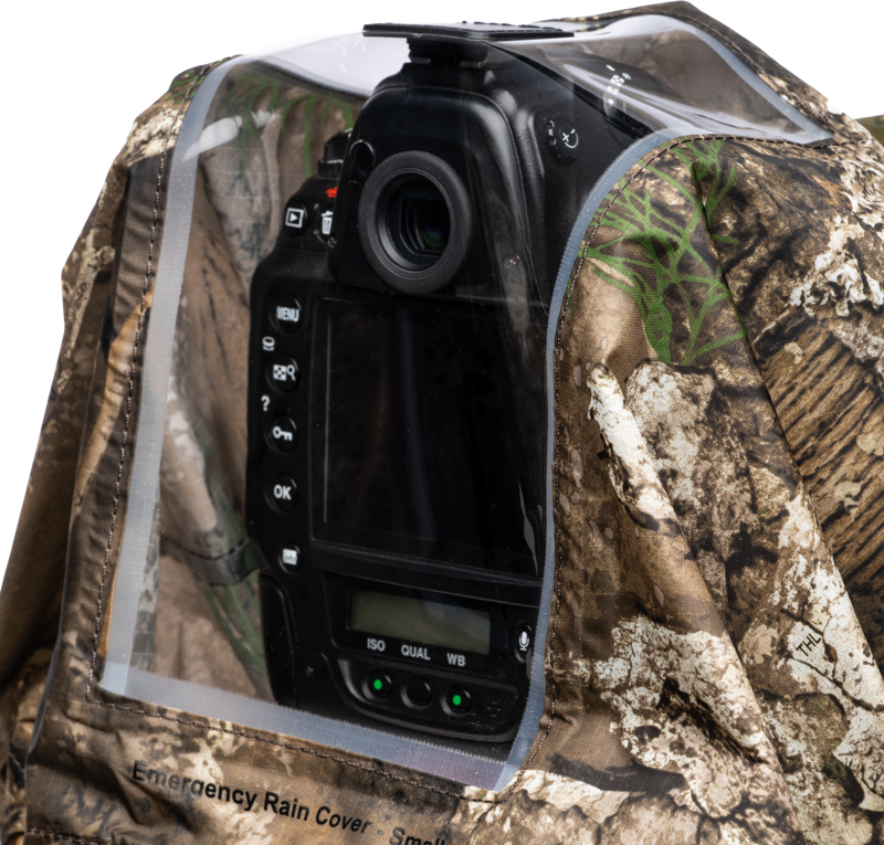 Husa de ploaie Think Tank Emergency Rain Cover I RealTree APX Camo (Small) [3]