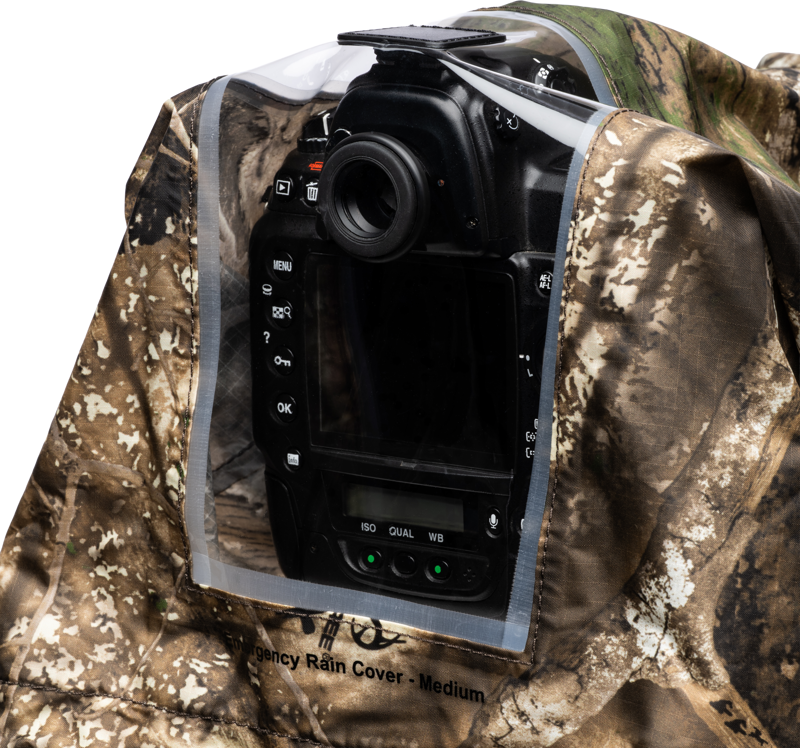 Husa de ploaie Think Tank Emergency Rain Cover I RealTree APX Camo (Medium) [3]