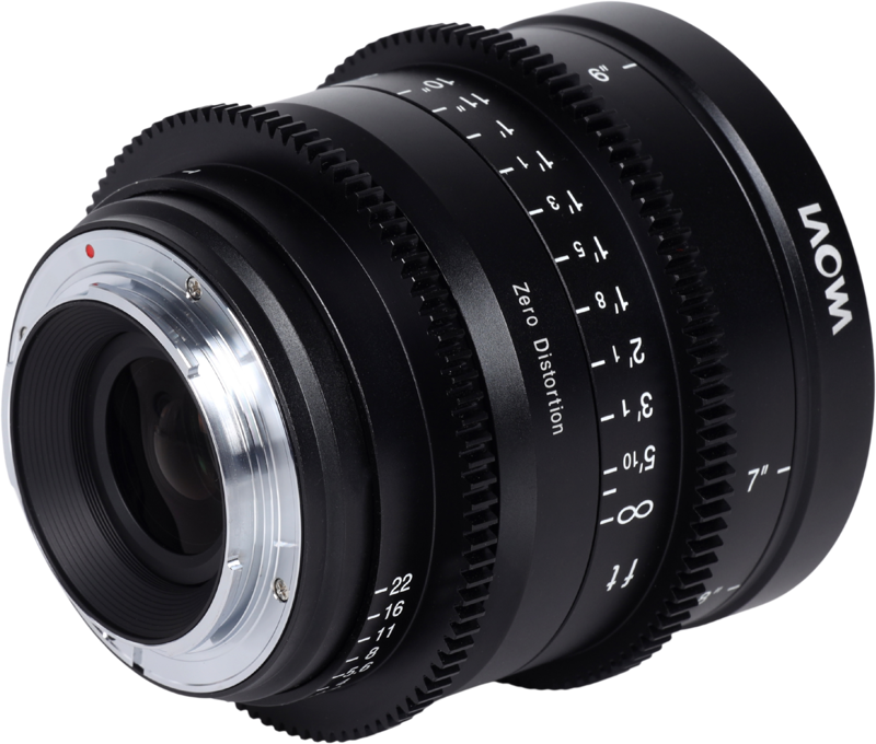 Obiectiv cinematic Laowa 15mm T2.1 Zero-D Cine Lens, Montura Sony FE (feet) [3]