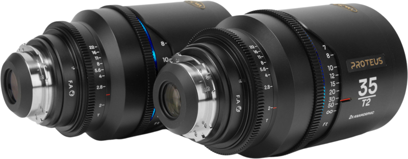 Set 2 obiective Laowa Proteus 2xAnamorphic, Set A (35mm, 60mm), Blue, Montura Arri PL/Canon EF (feet) [3]