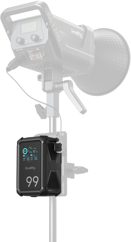 Baterie V-Mount SmallRig 4984 X-Touch Smart triplu protejata X99 [3]
