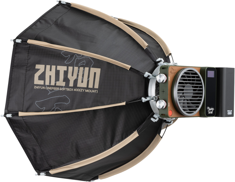 Softbox Zhiyun Molus 40D, montura ZY [3]