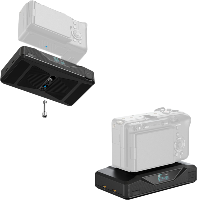 Kit baterie baza camera SmallRig 5248 CB75 [3]