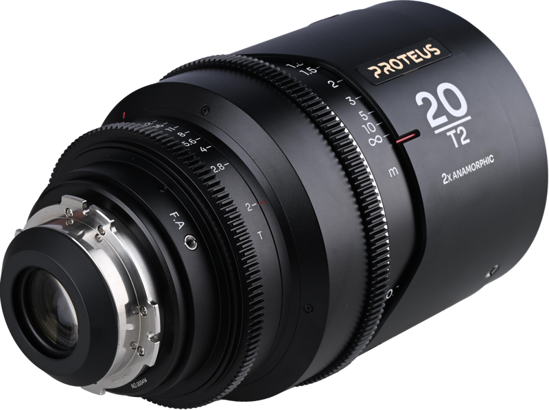 Obiectiv cinematic Laowa Proteus 2X Anamorphic 20mm T2, Silver, Montura Arri PL/ Canon EF [3]