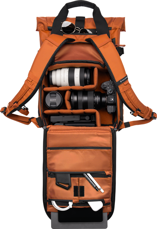 Rucsac foto WANDRD PRVKE Photo Bundle 15L Sedona Orange [3]