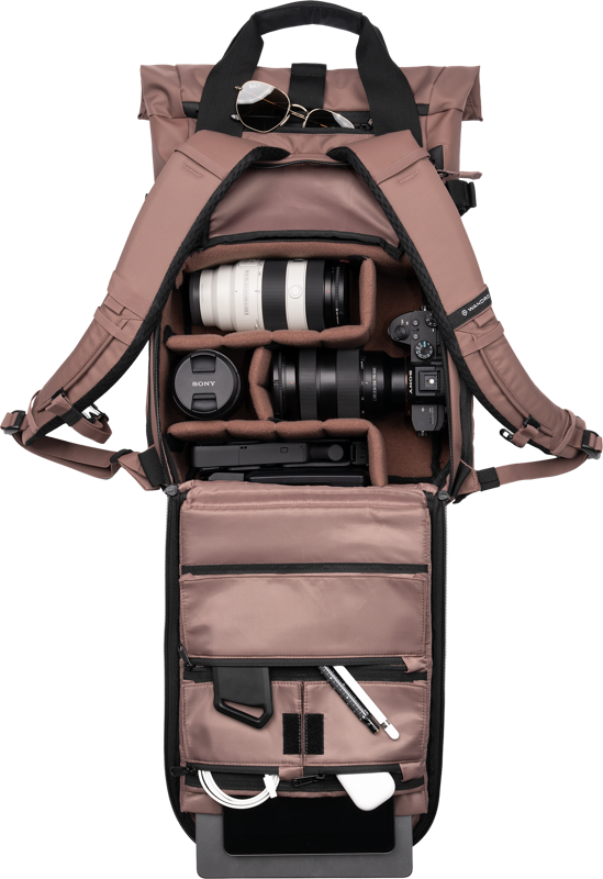Rucsac foto WANDRD PRVKE Photo Bundle 15L Atacama Clay [3]
