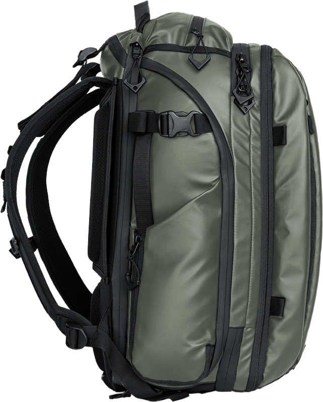 Rucsac foto WANDRD Transit Travel Backpack 45L Wasatch Green [3]