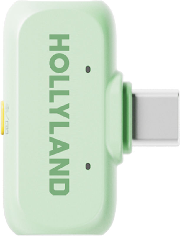 Kit lavaliere wireless Hollyland LARK A1 Combo Mint Green, cu USB-C, Lightning [3]